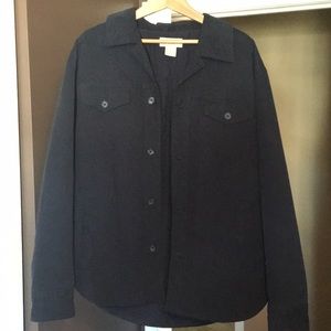 J. Crew Men’s Navy Coat in EUC